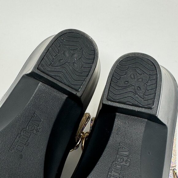 Alegria Womens Multi-speckled Leather Buckle Mary Jane Shoe Size 9 US 39 EU - Picture 10 of 11